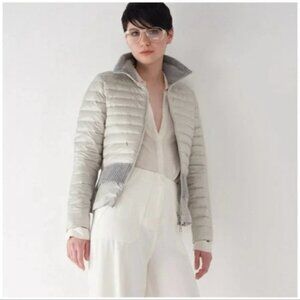 Sosken Bev Down Puffer Jacket Grey Small